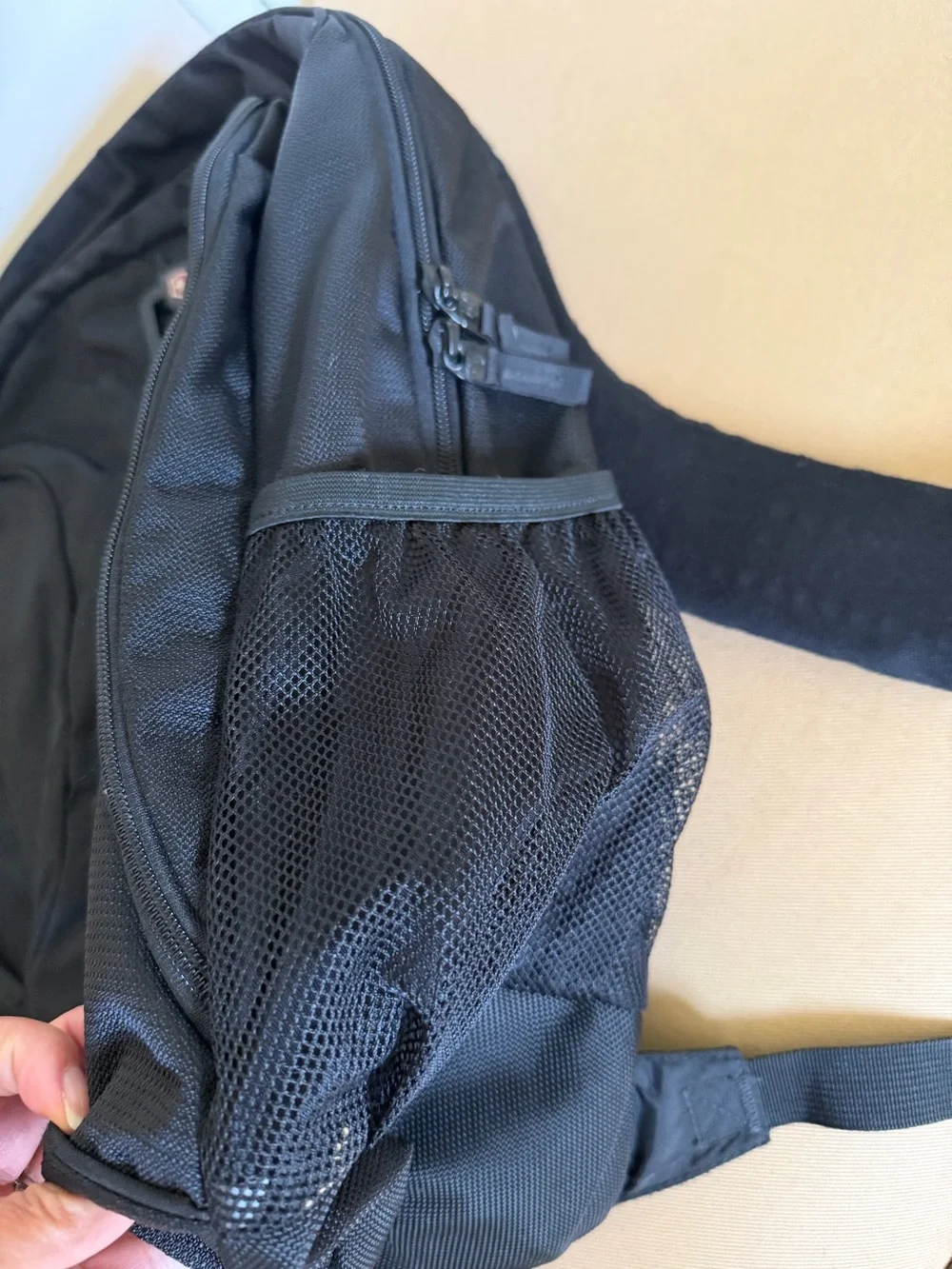 Victorinox ZFORCE ULTRA Black Backpack Conan O’Brien Logo Zip Padded Straps